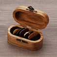 thumbnail image 2 of 1 Set Wooden Guitar Pick Box And Picks, Guitar Pick Holder Storage Box For Acoustic And Electric Guitars, 2 of 5