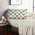 thumbnail image 6 of Fotbe Retro bows Pattern Pillow Cases - Envelope Closure - Luxury, Extra Soft, Cooling Pillow Covers - Wrinkle, Fade, Stain Resistant-14"x20", 6 of 6