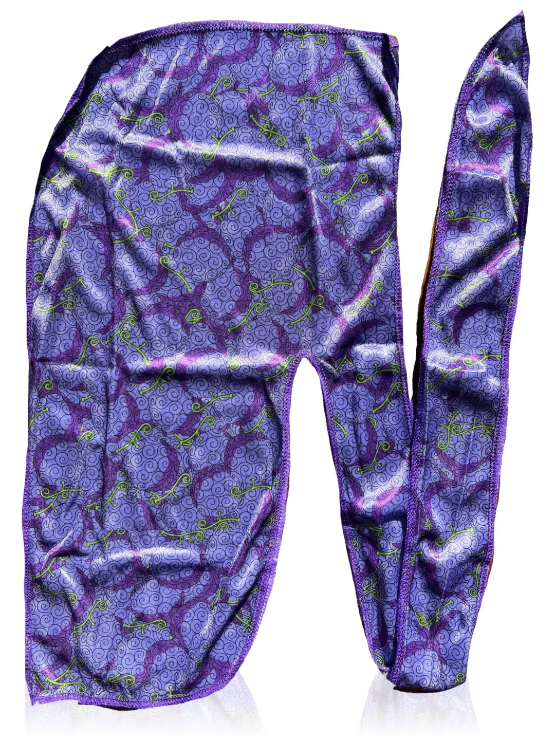 Premium Silky Durag with Long Tails and Quadruple Stitching Satin