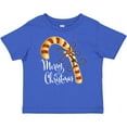 thumbnail image 3 of Inktastic Merry Christmas Red and Gold Candy Cane Boys or Girls Baby T-Shirt, 3 of 5