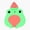 1pcs, variant on Watermelon Cute Animal Decor Art Kitchen Style Vinyl Sticker