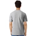 thumbnail image 4 of Gildan Light Cotton Short Sleeve T-Shirt, Modern Classic Fit Crewneck Tee for Men, Sport Grey, S, 4 of 5