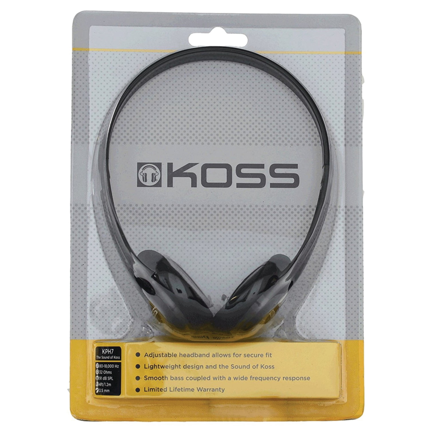 3 Pack Koss 190238 KPH7K On-Ear Headphones