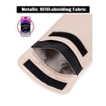 thumbnail image 6 of Deago Security Pouch Faraday Bag Cell Phone Anti-Tracking Anti-Spying GPS RFID Signal Blocking Bag Shielding Pouch Wallet Case for Cell Phone Privacy Protection Car Key (Beige), 6 of 10