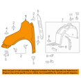 thumbnail image 3 of For 14-16 LaCrosse 2.4L 3.6L Sedan Front Fender Quarter Panel Primed Right Side, 3 of 5