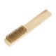 thumbnail image 1 of Cepillo de acero para raspar, herramienta de mano con cerdas de acero para limpieza con mango de madera para fregar pintura, pulir la suciedad del mod, 1 of 8