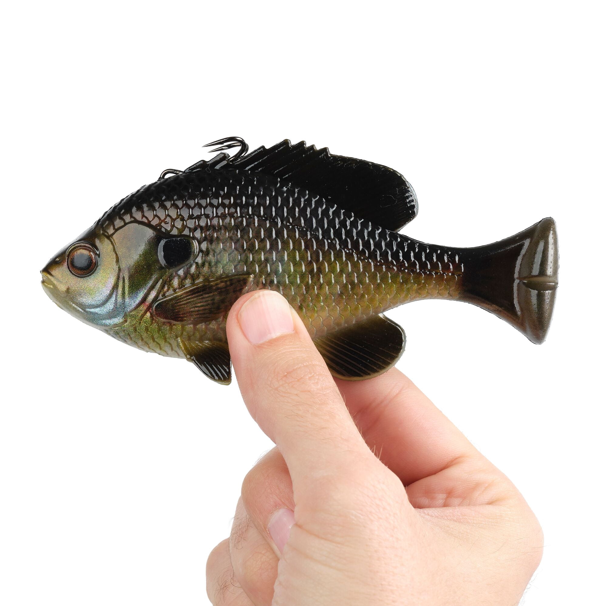 Savage Gear Pulse Tail Fishing Lure, 5.5 in, Light Gill (1-count)