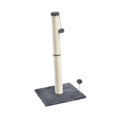 thumbnail image 4 of Cat Scratching Post Sisal Rope Scratch Post with Interactive Ball Toy for Indoor 79cm White, 4 of 9