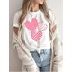 thumbnail image 1 of Camiseta de corazones, camiseta de San Valentín con corazones, camiseta de San Valentín feliz, camiseta de enamorado, camiseta de corazón, camiseta de amor, camiseta bonita de San Valentín, regalo par, 1 of 4