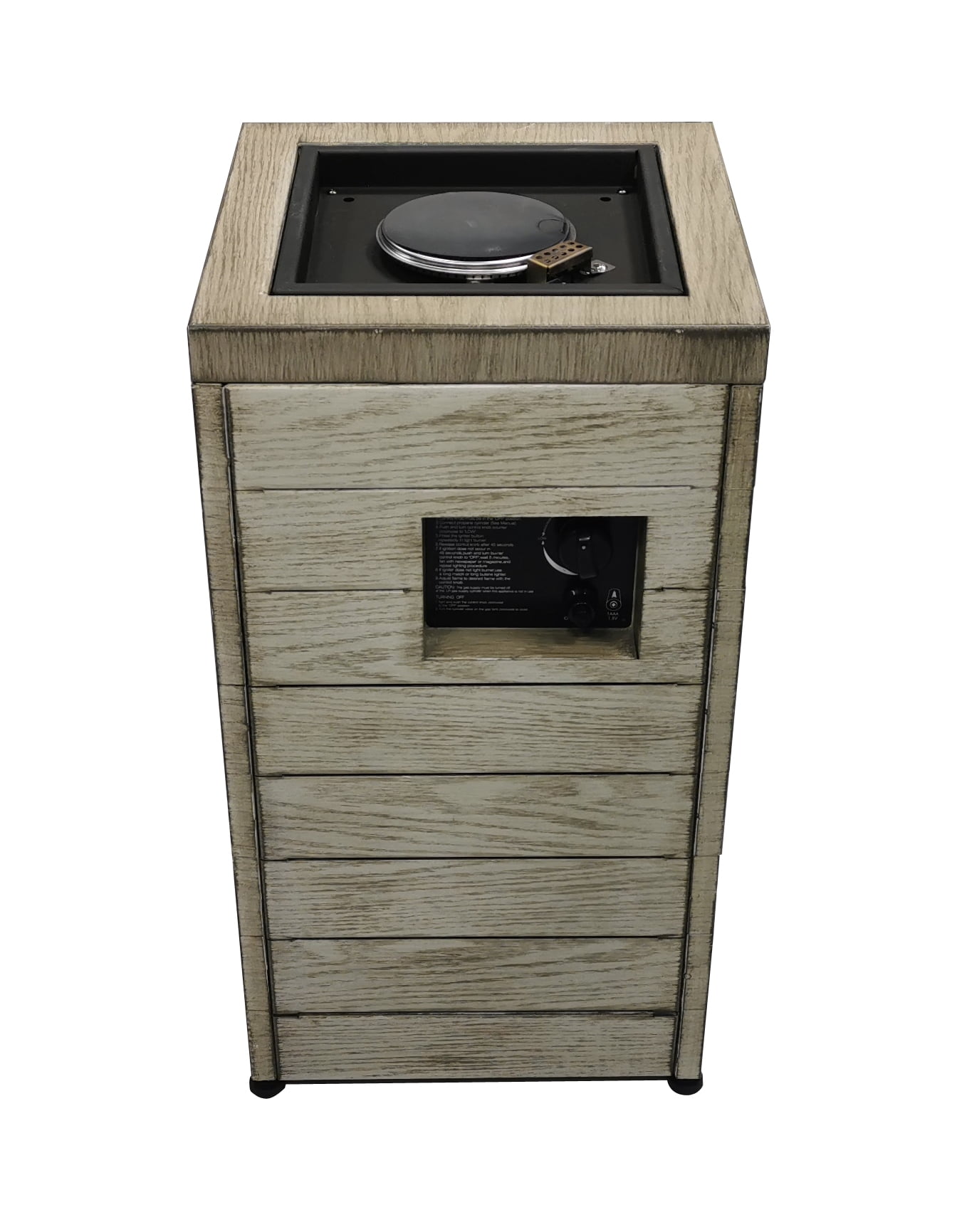 Coral Coast Haider Outdoor Propane Gas Fire Column