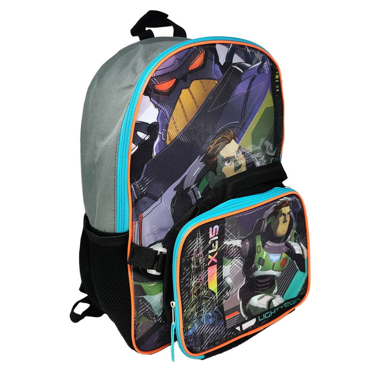 Fauteuil Schuldig Bruin Buzz Lightyear Backpack 16" & Insulated Lunch Bag Disney Pixar Black Boys  Girls - Walmart.com