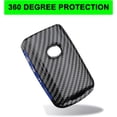 thumbnail image 4 of Key Fob Cover Compatible with Mazda 3 6 CX-30 CX-5 CX-9 2019-2021 4 Button Keychain Case Holder Protector,Blue, 4 of 7