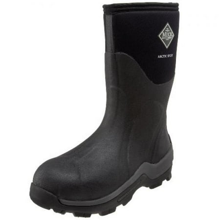 The Original MuckBoots Arctic Sport Mid Outdoor Boot, Black,6 M US Mens/7 M US Womens