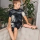 thumbnail image 4 of Fotbe Red Black Ink Style Bald Eagle Pijama Estampada de 2 Piezas para Niños – Ropa de Dormir de Manga Corta Cómoda para Niños y Niñas, Camiseta y Shorts de Algodón-3X-Large, 4 of 6