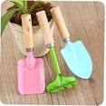 thumbnail image 4 of 3pcs Mini Mini Metal Rake Shovel Set Garden Tools for Home Garden Beach Toys for Children, 4 of 5