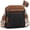 Black Brown, variant on RAINSMORE Crossbody Bags for Women Designer Womens Shoulder Handbags Leather Trendy Crossbody Purse,Black