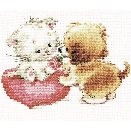 UPC: 4610009341705 | I like You! 0-99 Counted Cross-Stitch Kit