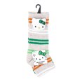 thumbnail image 2 of St. Patrick's Day Women's Hello Kitty Pom Crew Socks, 1-Pack, Size 4-10, 2 of 3