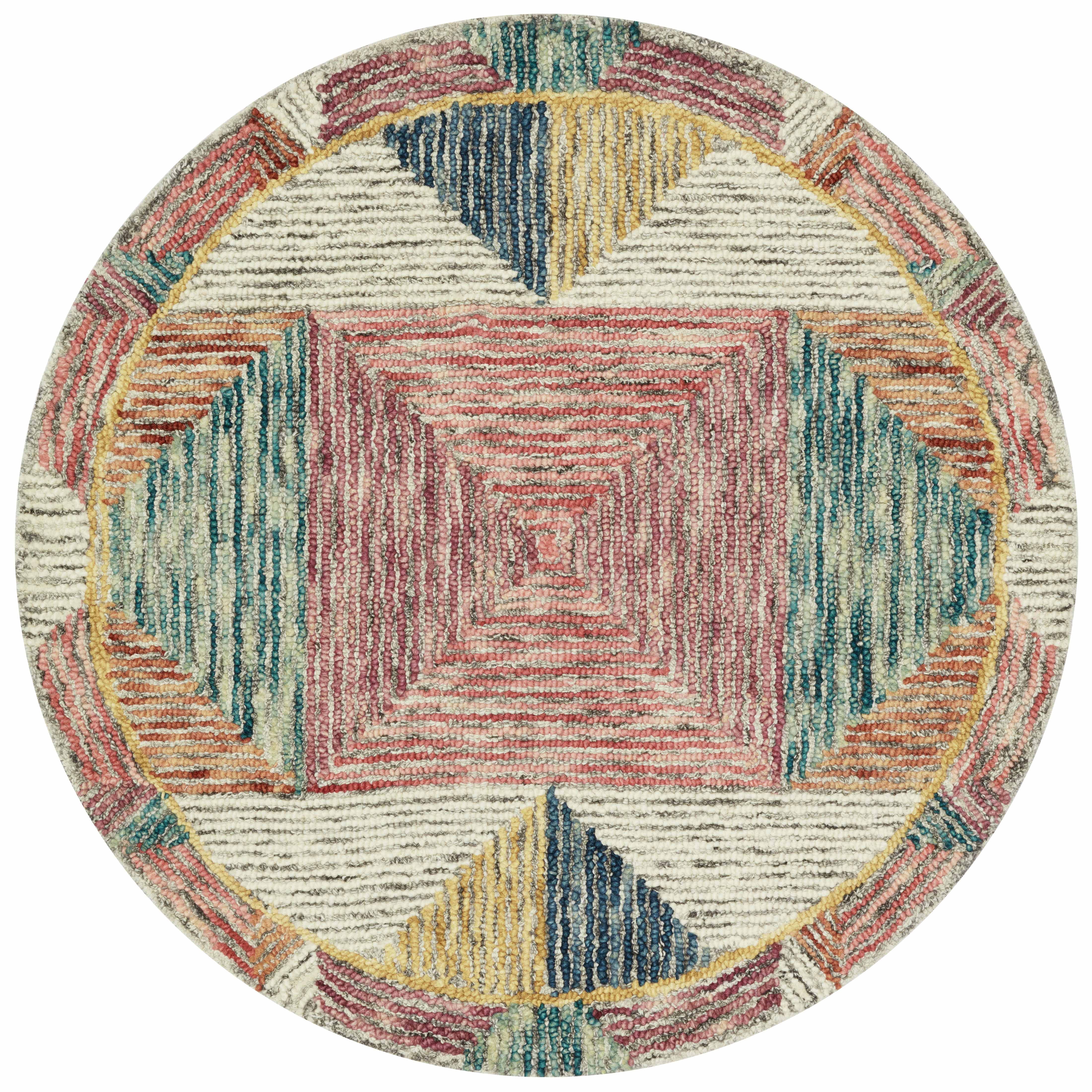 Loloi Spectrum Silver / Fiesta 2'-0" x 5'-0" Area Rug