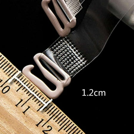 

Women s Transparent Bra Straps Widened Frosted Invisible Adjustable Underwear Non-Slip Accessories 1-1.8cm(10Pcs)