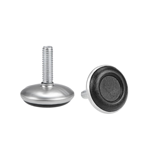 Niveladores de Muebles Altura Ajustable de 11mm a 21mm M6 x 20mm, 4Pcs