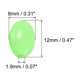 thumbnail image 2 of Cuentas de pesca luminosas de plástico suave ovaladas Uxcell 12x8mm herramienta de aparejos verdes 200 piezas, 2 of 5