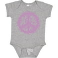 thumbnail image 3 of Inktastic Purple Peace Girls Baby Bodysuit, 3 of 5