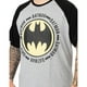 thumbnail image 5 of Batman - Set de Pijama Largo Logotipo para Hombre (Gris, Negro), 5 of 6