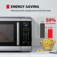 Toshiba 2.2 cu. ft. Countertop Microwave Oven, 1200 Watts, Stainless