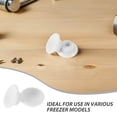 thumbnail image 2 of 5 tapones de drenaje de goma para congeladores, universales, para refrigeradores, a prueba de fugas, para agujeros redondos, repuesto de tapón de drenaje., 2 of 7