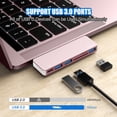 thumbnail image 3 of Adaptador USB C Hub RayCue 6 en 1 con 3 MacBook Pro/Air USB 3.0, 3 of 6