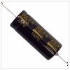 Axial Electrolytic Capacitor, Polarized, 10uF 100V, 105C, Tolerance ±20%