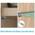 thumbnail image 4 of Uxcell Shelf Support Pegs 0.2x0.98'', 20pcs Non-Slip Shelf Holder Pins, Pegs for Shelves for Cabinet, Glass Case,Grey, 4 of 6