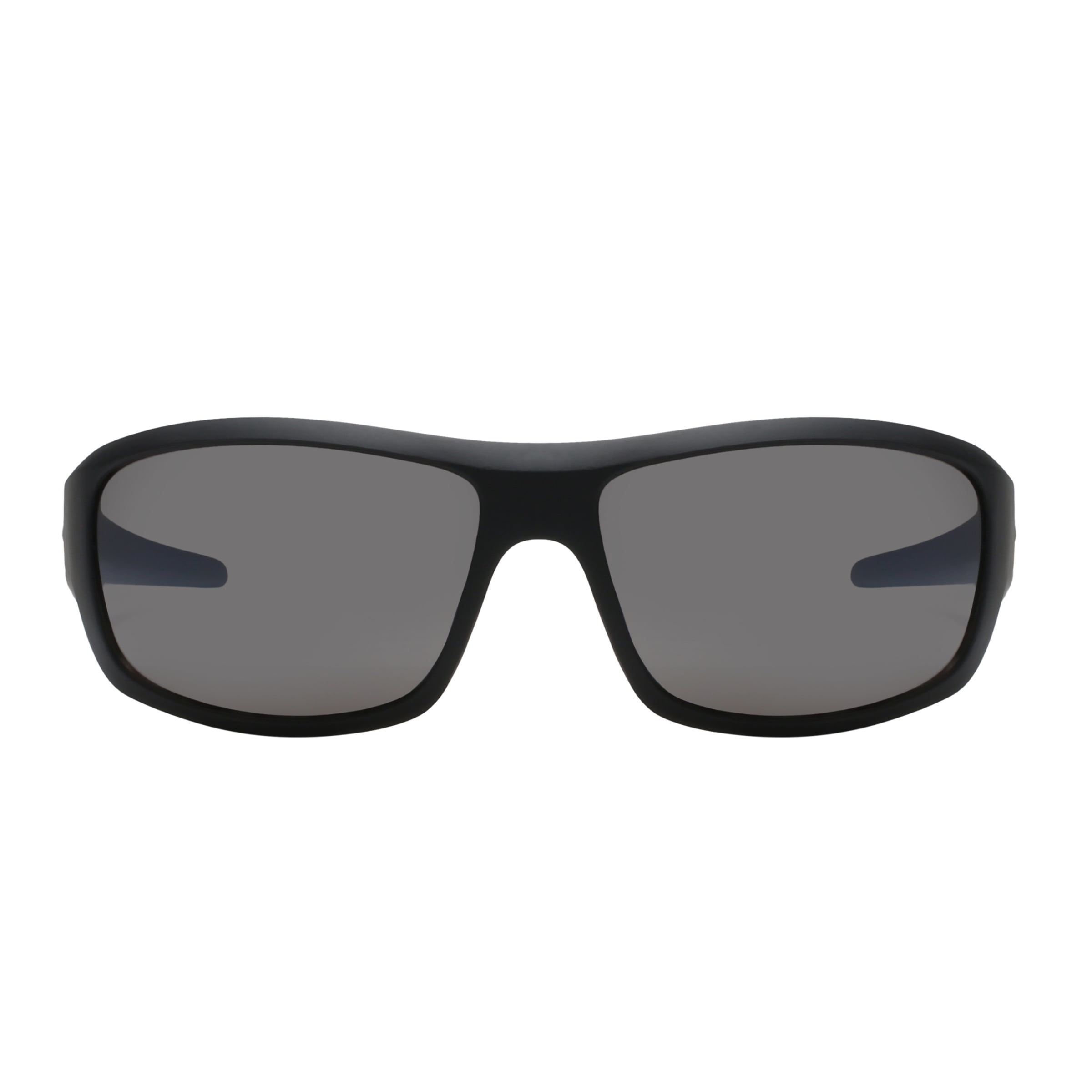 Piranha Orson Men's Sports Sunglasses - Black Full Frame, Smoke Gray Polycarbonate Lens, 100% UV Protection - View #2