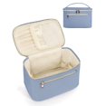 thumbnail image 1 of Bolsa de maquillaje Wandering Nature, organizador de viaje grande, azul, 1 of 9