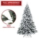 thumbnail image 3 of Árbol de Navidad Casafield Realista 2.3 m con Revestimiento de Nieve, 3 of 7