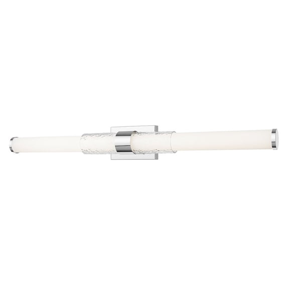 Z-Lite Egon 1 Light Vanity in Chrome color, Steel frame