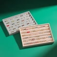 thumbnail image 3 of tredstone Wide Display Space Earrings Organizer Showcase Jewelry Collection Wide Application Earring Storage Beige 1Set, 3 of 6