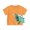 Orange, variant on LRen Kids Shirts Boys 10-12 Boys Astronaut Graphic Crew Neck Tees Short Sleeve Basic Tee Kid Boy Summer Shirt Casual Comfortable Little Boys Clothes