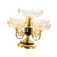 thumbnail image 4 of Esquirla Rotating Snack Serving Tray Fruit Bowl Fruit Plate for Cafe Home Living Room Yellow, 4 of 8