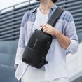 thumbnail image 2 of Mochila Cruzada Mark Ryden. Sistema antirrobo programable. Carga USB. Mark Ryden MR7039-00, 2 of 5
