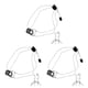thumbnail image 1 of Eigraketly 1 Juego de minifaros ajustables, linternas portátiles profesionales con Sensor de luz, linterna Led recargable para exteriores alimentada por Type3 NO3 Eigraketly CBP208735, 1 of 6