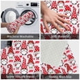 thumbnail image 3 of Rateoe Christmas Gnome Pattern Flannel Door Mat Indoor Outdoor Entrance, Waterproof All-Weather Doormat,Fade Resistant, Low Profile Entryway Mat 16x24in, 3 of 7