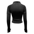 thumbnail image 6 of EDFBUYKRS Black Women's Long Sleeve T-Shirt, Long Sleeve Shirts for Women Womens T Shirts Long Sleeve Crew Neck Shirts Basic Tee Sort Comfy Printed Tops Blouse,Women's Long Sleeve T-Shirt M, 6 of 6