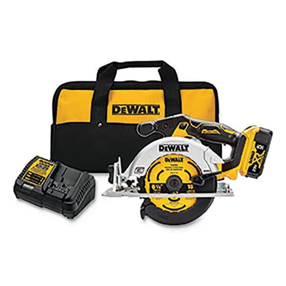 Dewalt-DCS565P1 20V MAX* 6-1/2 in. Brushless Cordless Circular Saw Kit