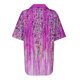 thumbnail image 4 of Tops Cortos para las Mujeres Blusas Impresas Manga Corta Turndown Collar Camiseta, Tops de Blusa para las Mujeres Casual, 4 of 5
