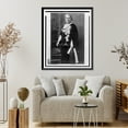 thumbnail image 4 of Historic Framed Print, [Dr. Maria Montessori, full-length portrait, standing, facing front], 17-7/8" x 21-7/8", 4 of 9