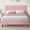 pink, variant on 4 EVER WINNER Full Bed Frame, Full Upholstered Platform Bed with Button Tufted Headboard, Pink Full Bed Frame, Pink