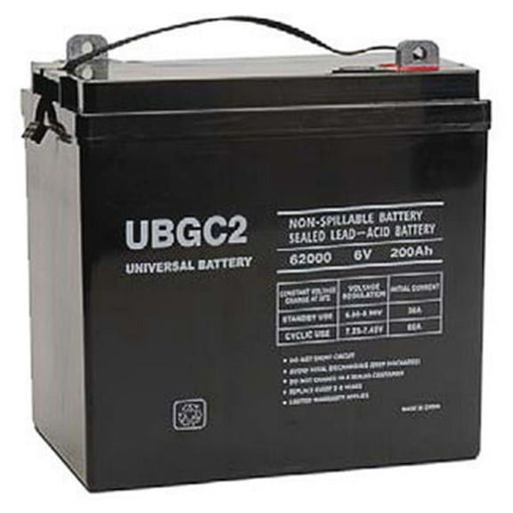 Upg  Ub-Gc2 - Golf Cart  Sealed Lead Acid Battery
