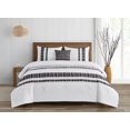 thumbnail image 1 of Asami Grey 4 Piece Comforter Set, 1 of 8